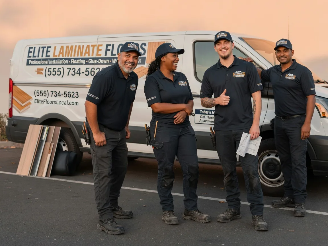Laminate flooring installation company in Goodrich, TX